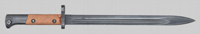 Thumbnail image of Romanian VZ-24 knife bayonet.