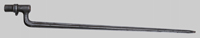 Thumbnail image of the Russian M1870 Berdan II socket bayonet.