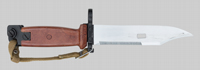 Thumbnail Image of Russian 6X4 (AKM Type II ) Simplified Pommel Bayonet.