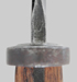 Thumbnail image of Siamese Double-Edged Knife Bayonet.