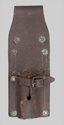 Thumbnail image of South African Pattern 1907 leather belt frog.