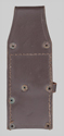 Thumbnail image of South African Pattern No. 9 leather belt frog.