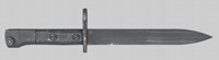 Thumbnail image of South Africs S1 (Uzi) submachine gun bayonet