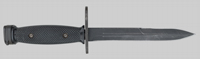 Thumbnail image of South Korean K-M7 knife bayonet.