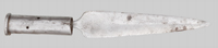 Thumbnail image of 18th Century Spanish Socket Bayonet