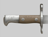 Thumbnail image of the Swiss M1889 knife bayonet.