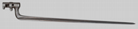 Thumbnail image of the Swiss M1863 socket bayonet.