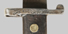 Thumbnail image of Afghan Pattern 1888 bayonet.