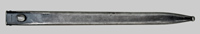 Thumbnail image of Argentine M1909/47 sword bayonet.