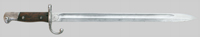 Thumbnail image of Argentine M1909 First Pattern sword bayonet