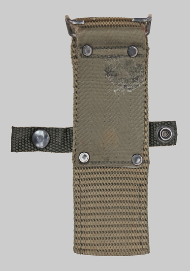 Image of an Argentine Tempex-style FAL belt frog.