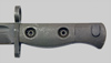 Thumbnail image of Australian L1A2 knife bayonet with round fuller.