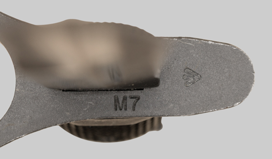 Image of Australian contract M7 knife bayonet.