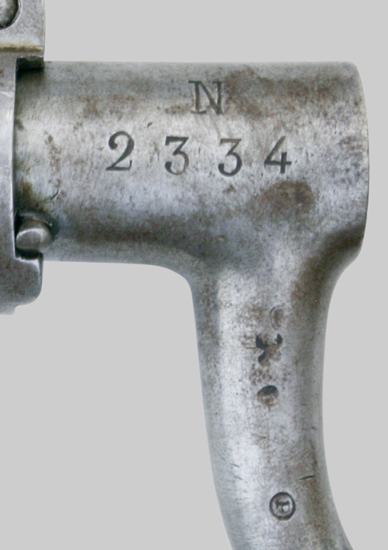 Image of Belgian M1867 Albini-Braendlin socket bayonet.