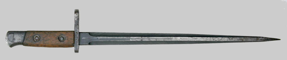 Image of shortened Belgium M1916 bayonet.