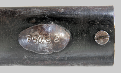 Image of Belgium M1916-35 bayonet.