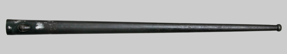 Image of Belgium M1916-35 bayonet with Gras blade.