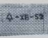 Thumbnail image of Belgian Blue-Gray Pattern 1937 Web Bayonet Belt Frog.