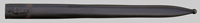 Thumbnail image of Belgian M1924 Mauser export bayonet.
