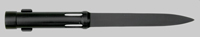 Thumbnail image of Brazilian Imbel FAL Type C socket bayonet.