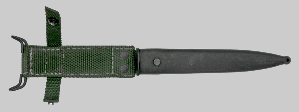 Image of Brazilian SAR-48 (FAL Type C) knife bayonet.