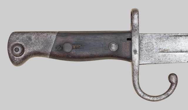Image of Brazil M1904 yataghan bayonet.