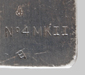Thumbnail image of Small Arms Ltd. (Long Branch) spike bayonet markings.