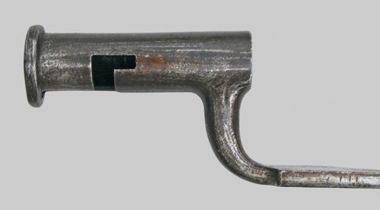 Image of British volunteer sword/socket bayonet