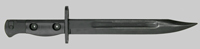 Thumbnail image of British L1A3 knife bayonet with short fuller.