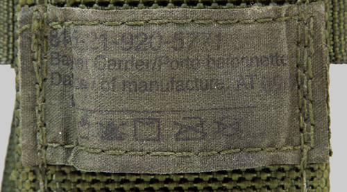 Images of Canadian Tactical Vest C7 Bayonet Carrier