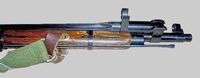 Thumbnail image of Russian M1944 folding spike bayonet.