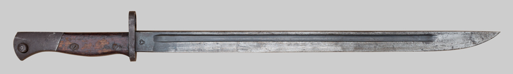 Image of Nationalist Chinese Zhong Zheng Shi (Chiang Kai-Shek) Bayonet with Japanese Type 30 Blade.