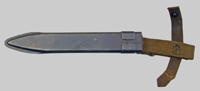 Thumbnail image of Cuban-modified North Korean Type 86 knife bayonet.
