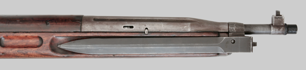 Images of Czechoslovak VZ-52 folding bayonet.