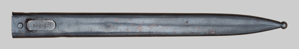 Image of Czechoslovak Pre-War VZ-24 bayonet.