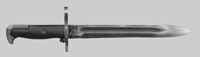 Thumbnail image of Danish M1 knife bayonet.