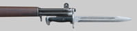 Thumbnail image of Danish M1950 knife bayonet.