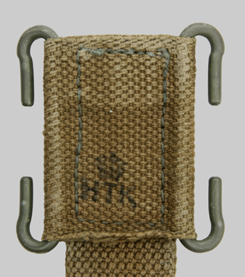 Image of Danish HTK web strap belt frog