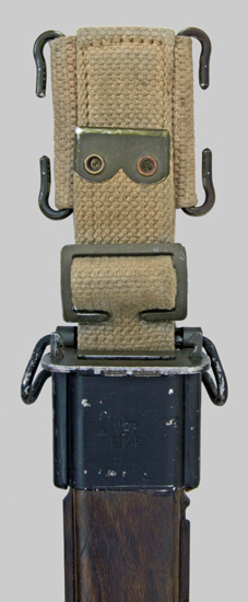 Image of Danish FKF web strap belt frog