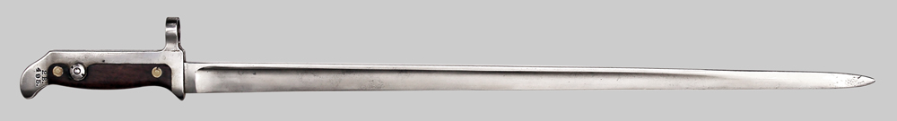 Image of the Danish M1915 Sword Bayonet.