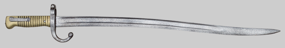 Image of Egyptian Remington No. 1 yataghan bayonet.