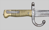 Thumbnail image of Egyptian Remington yataghan sword bayonet.