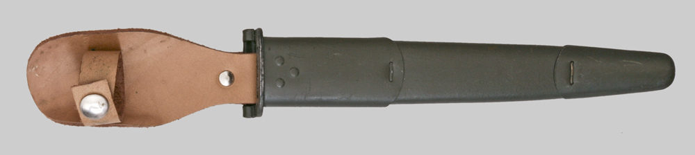 Image of French Combat Knife (Modified U.S. M1917 Bayonet).