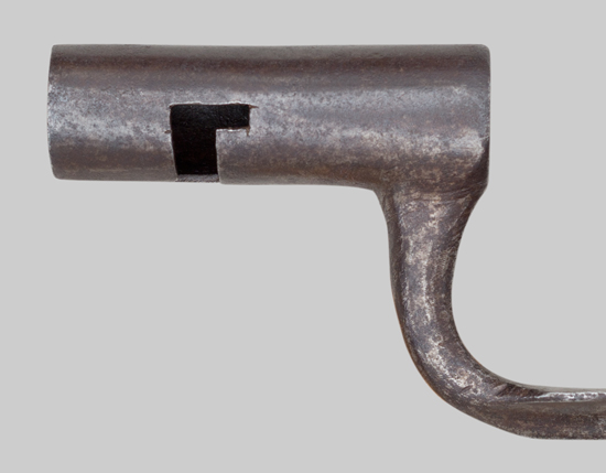 Image of France M1754 style cadet or officer's fusil bayonet.