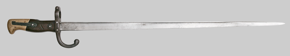 Image of French M1874 Gras bayonet by Francois Louis Henry.