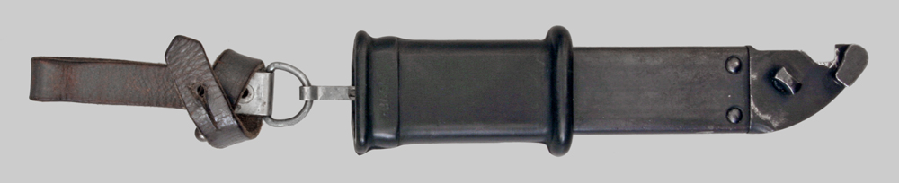 Image of East German Modell 59 (AKM Type I) bayonet.