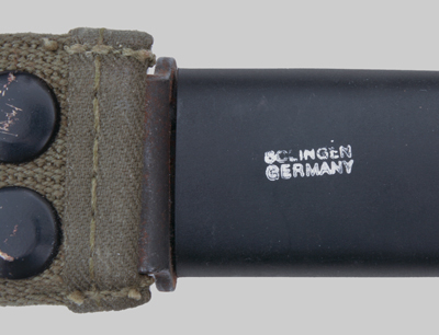 Image of German Cast FAL Type C bayonet.