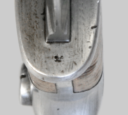 Image of German M1884/98 Third Pattern export bayonet with muzzle ring.