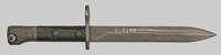 Thumbnail image of Haitian Uzi submachine gun bayonet.