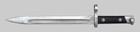Thumbnail image of Hungarian M1895 knife bayonet.